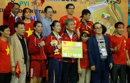SEA Games 27: 2 "cô gái vàng" boxing Việt và những giọt nước mắt hạnh phúc